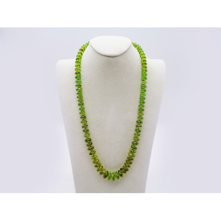 COLLANA IN AMBRA VERDE