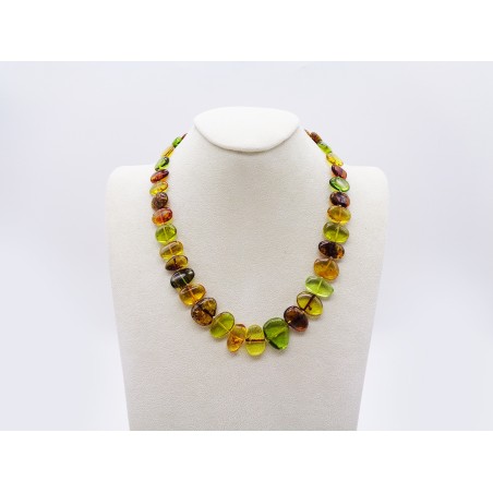 COLLANA IN MIX DI AMBRA