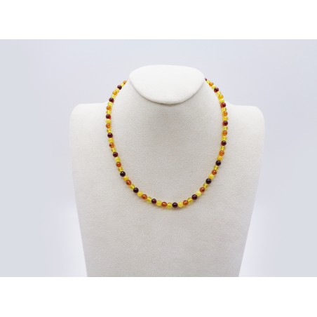 COLLANA IN AMBRA DI VARI COLORI