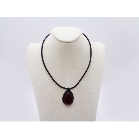 COLLANA IN AMBRA ROSSA
