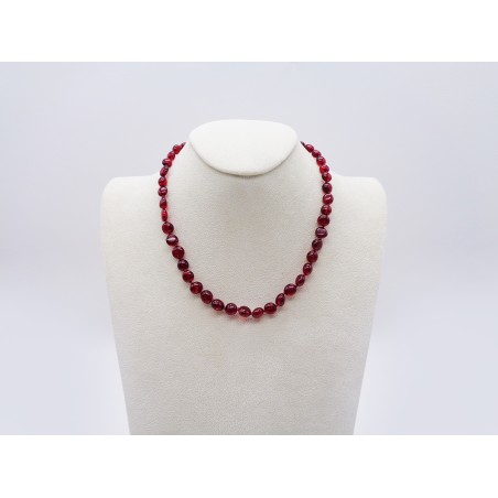 COLLANA IN AMBRA ROSSA
