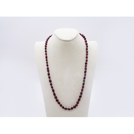 COLLANA IN AMBRA ROSSA