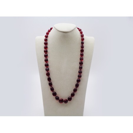 COLLANA IN AMBRA ROSSA