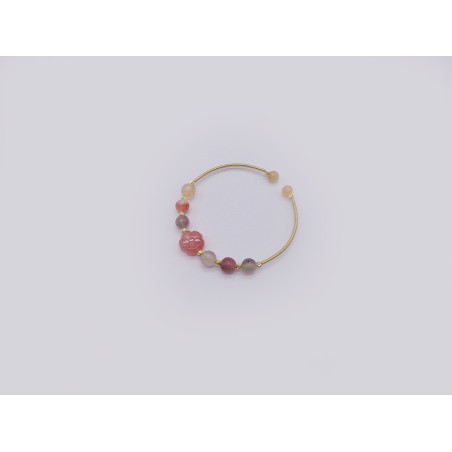 BRACCIALE IN AGATA NATURALE