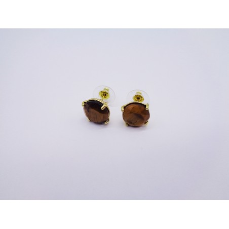 ORECCHINI IN OCCHIO DI TIGRE