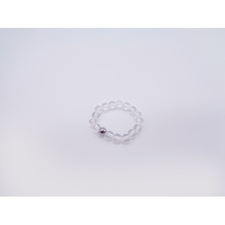 ANELLO ELASTICO IN CRISTALLO DI ROC