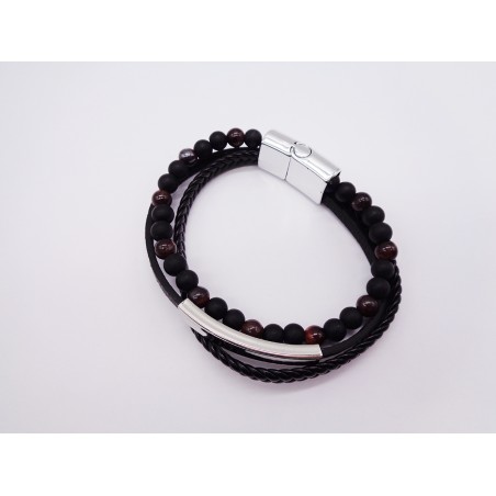 BRACCIALE CON PIETRA NATURALE