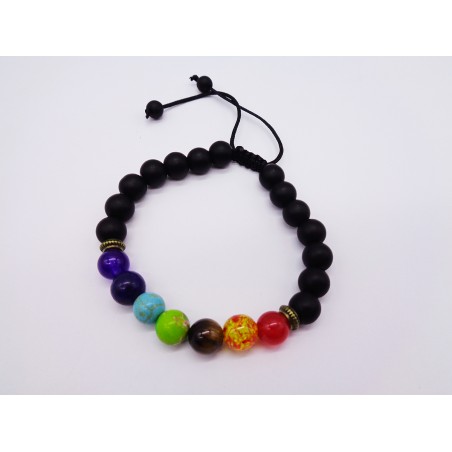 BRACCIALE CHAKRA IN PIETRE NATURALI