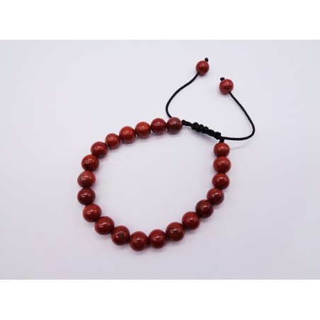 BRACCIALE IN DIASPRO ROSSO