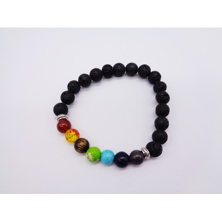 BRACCIALE CHAKRA IN PIETRE NATURALI