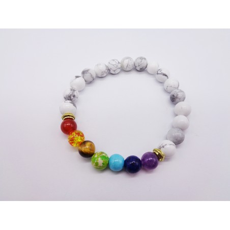 BRACCIALE CHAKRA IN PIETRE NATURALI