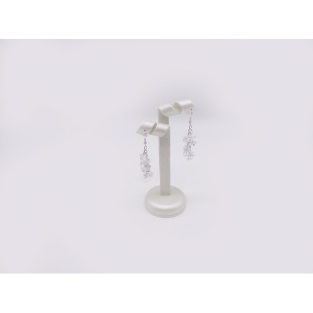 ORECCHINI IN CRISTALLO DI ROCCA