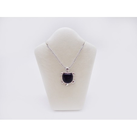 CIONDOLO IN PIETRA DEL SOLE BLU