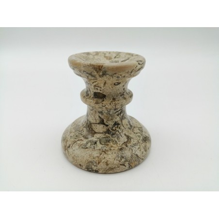 PIEDINO IN PIETRA FOSSILE