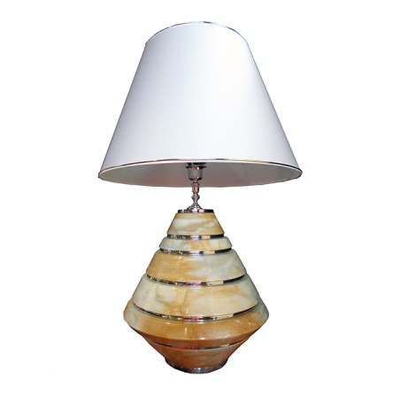 LAMPADA IN MARMO GIALLO SIENA