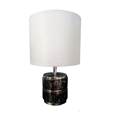 LAMPADA IN MARMO NERO MARQUINIA