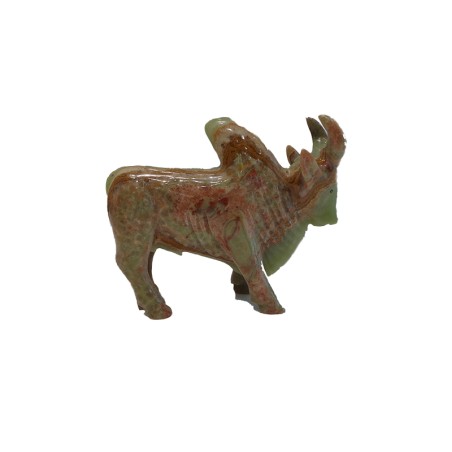 TORO IN ONICE VERDE TOP QUALITY