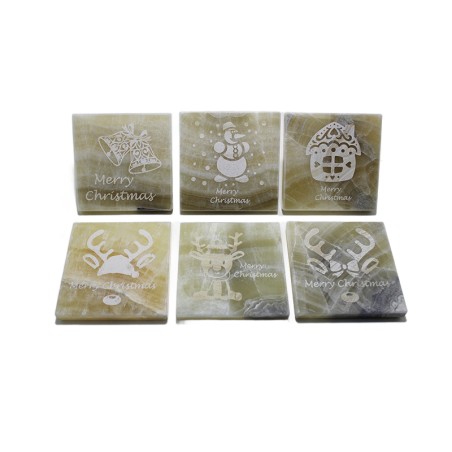 SET SOTTOBICCHIERI NATALIZI