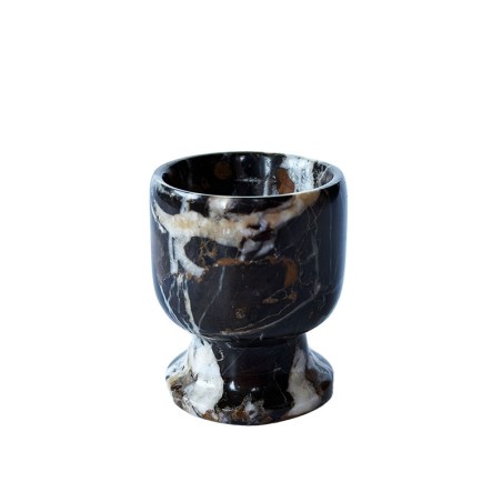 PORTAUOVO IN NERO MICHELANGELO