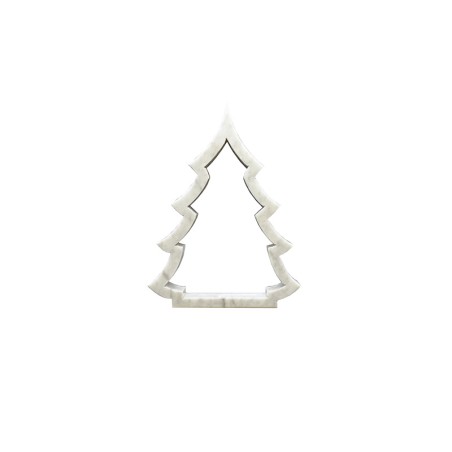 DECORAZIONE NATALIZIA ALBERO IN CARRARA