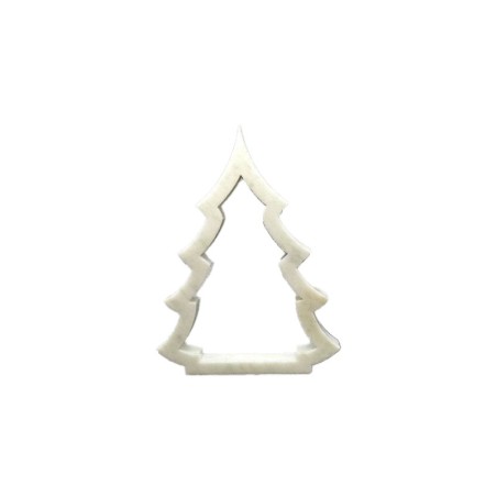 DECORAZIONE NATALIZIA ALBERO IN PINTA VERDE