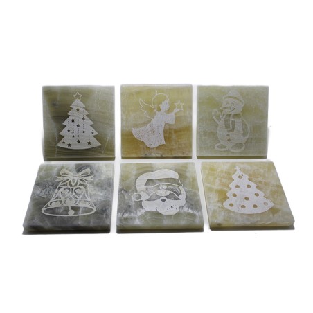 SET SOTTOBICCHIERI NATALIZI