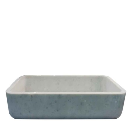 LAVABO IN MARMO BIANCO DI CARRARA