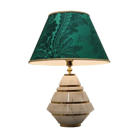 LAMPADA IN MARMO STATUARIO