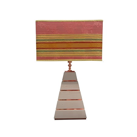 LAMPADA IN MARMO MOKA CREMA