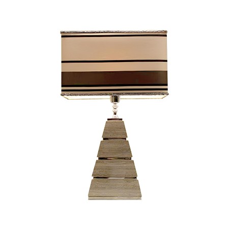 LAMPADA IN MARMO SILK GEORGETTE