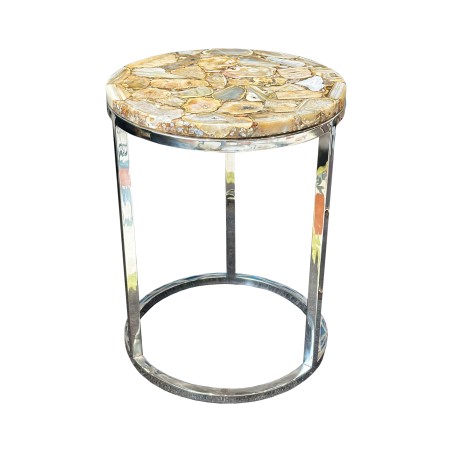 TAVOLINO IN AGATA NATURALE