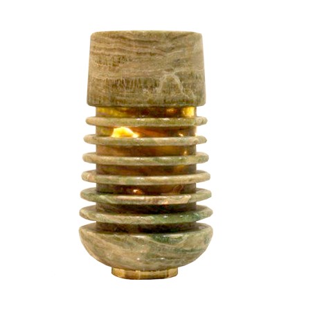 LAMPADA IN ONICE SMERALDO