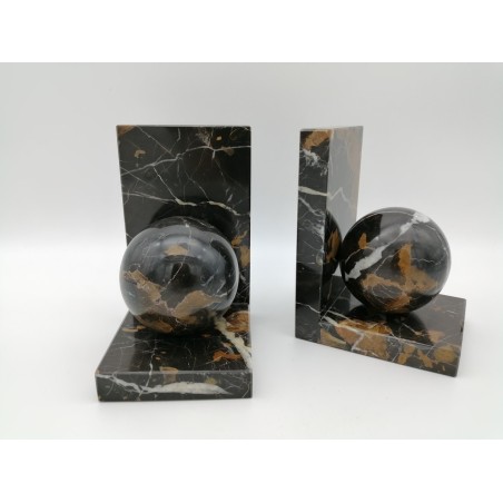 FERMALIBRO SINGOLO CON SFERA IN MARMO