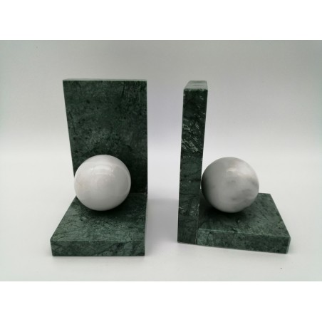 FERMALIBRO SINGOLO CON SFERA IN MARMO