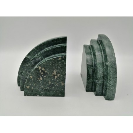 FERMALIBRO SINGOLO A MEZZA LUNA IN MARMO