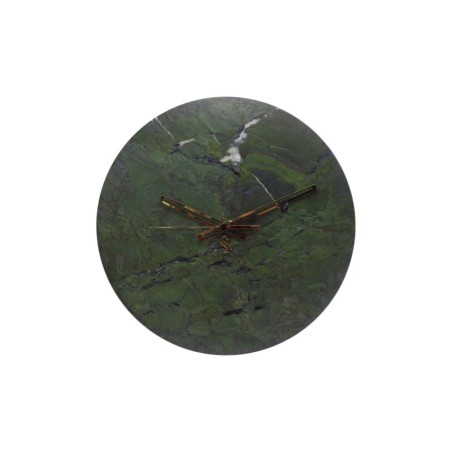 OROLOGIO DA PARETE IN MARMO VERDE FANTASTICO