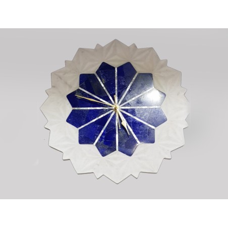 OROLOGIO INDIAN WHITE MARBLE CON LAPISLAZZULI
