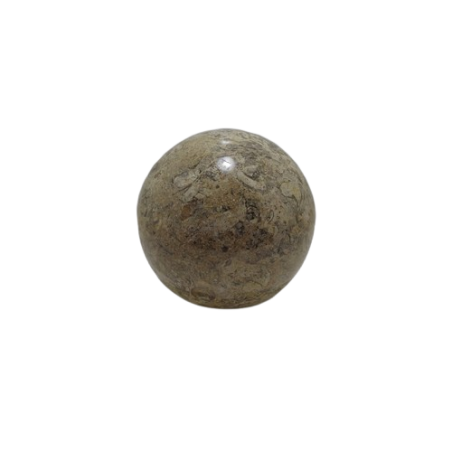 SFERA IN PIETRA FOSSILE