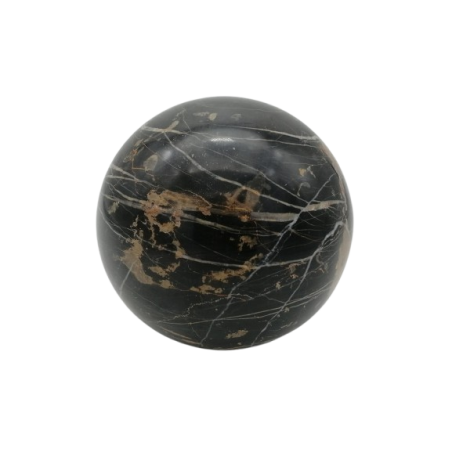 SFERA IN MARMO  NERO MICHELANGELO