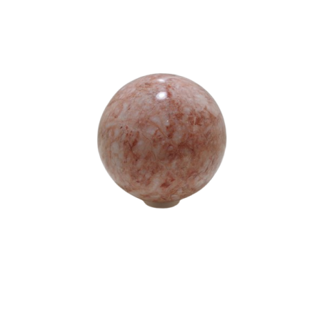 SFERA IN MARMO ROSA CHIARO