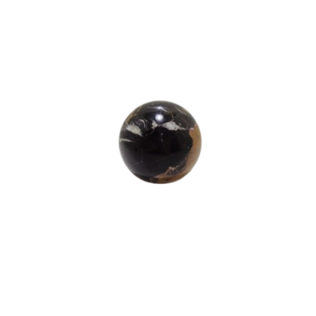 SFERA IN MARMO NERO MICHELANGELO