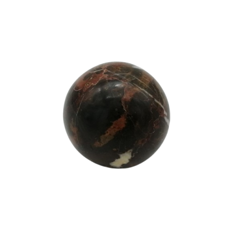 SFERA IN MARMO NERO MICHELANGELO