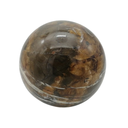 SFERA IN MARMO NERO MICHELANGELO