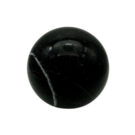 SFERA IN MARMO NERO MARQUINIA