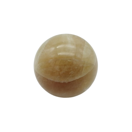 SFERA DECORATIVA  IN CITRINO