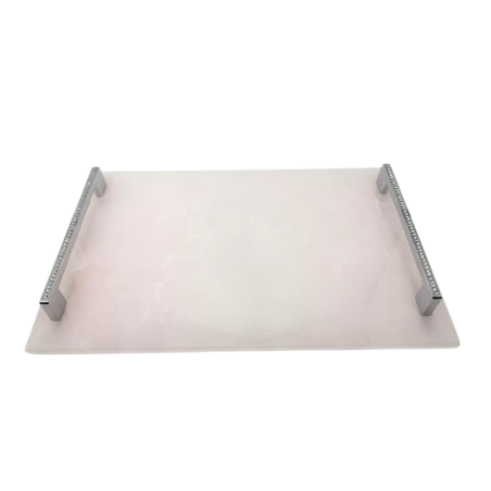 VASSOIO IN ONICE ROSA