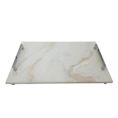 VASSOIO IN ONICE BIANCO