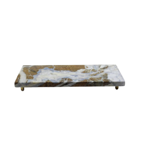 VASSOIO IN MARMO BLUE JEANS