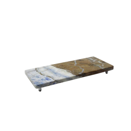 VASSOIO IN MARMO BLUE JEANS