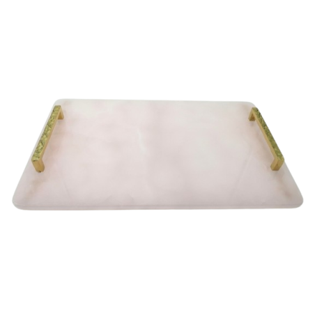 VASSOIO IN ONICE ROSA